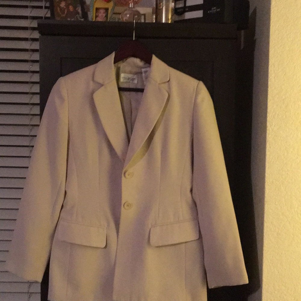 Nude colored blazer